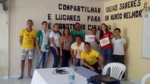 Formação com educadores sobre Arboviroses realizado pela estagiaria Joana Bernandes